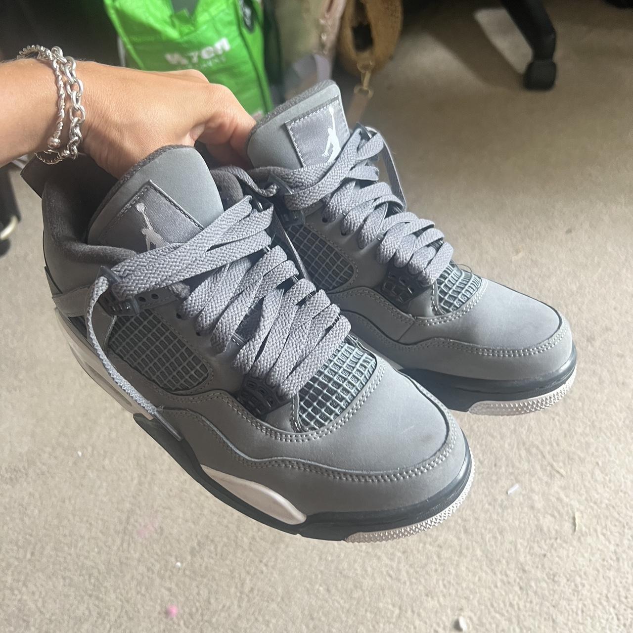 Air Jordan 4 Cool Grey. ONO. No box and no receipt... - Depop