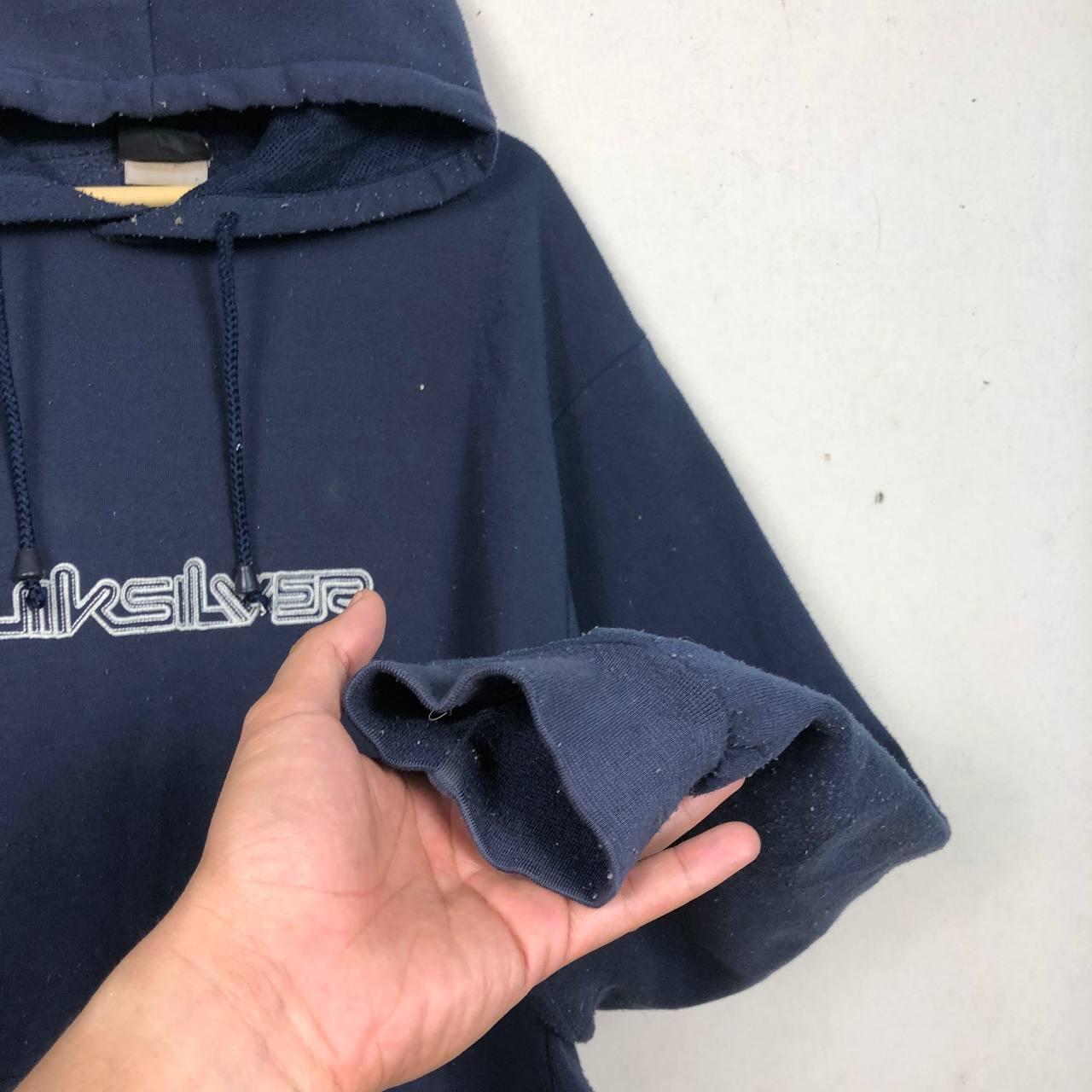 Vintage 90s Quiksilver Hoodie Skateboard Style NOTE | Depop