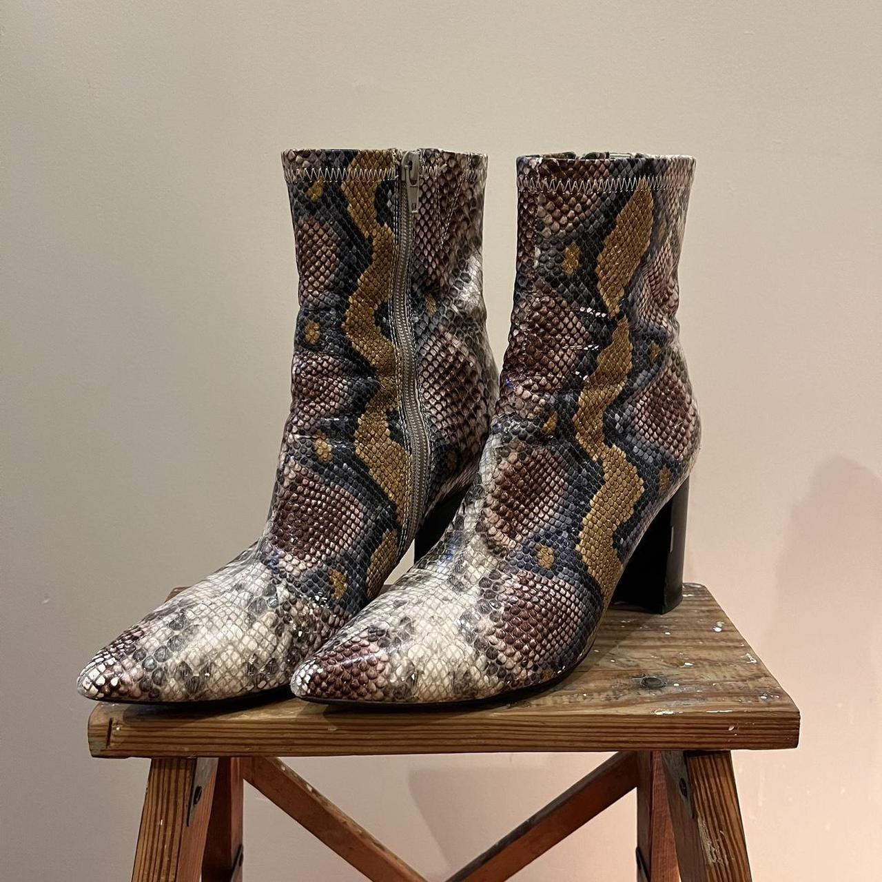 Jeffrey campbell snakeskin boots hotsell