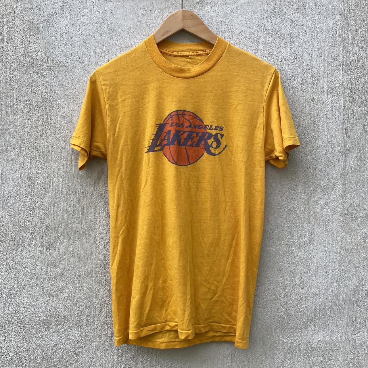 LA Lakers Shirt NBA Basketball Shirt Polo Shirt 80s Los, Shop Exile