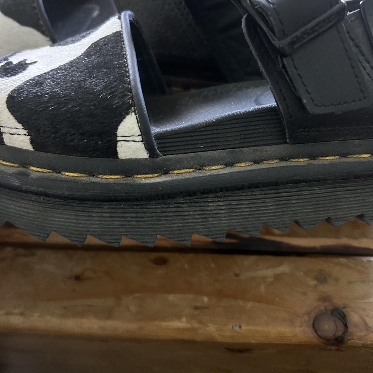 faux doc marten sandals