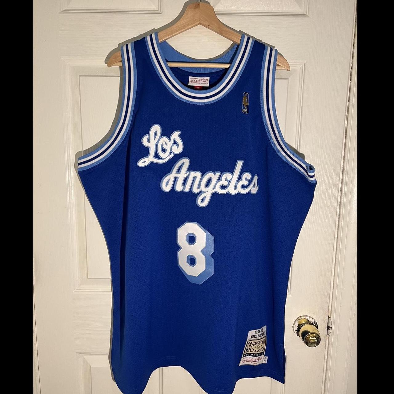 Kobe Bryant Los Angeles Lakers Hardwood Classics Blue HWC Jersey