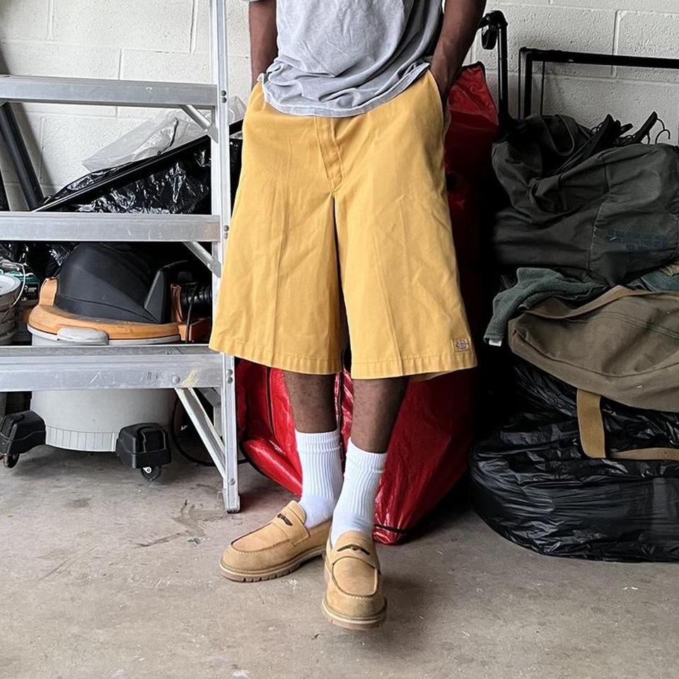 yellow dickies shorts