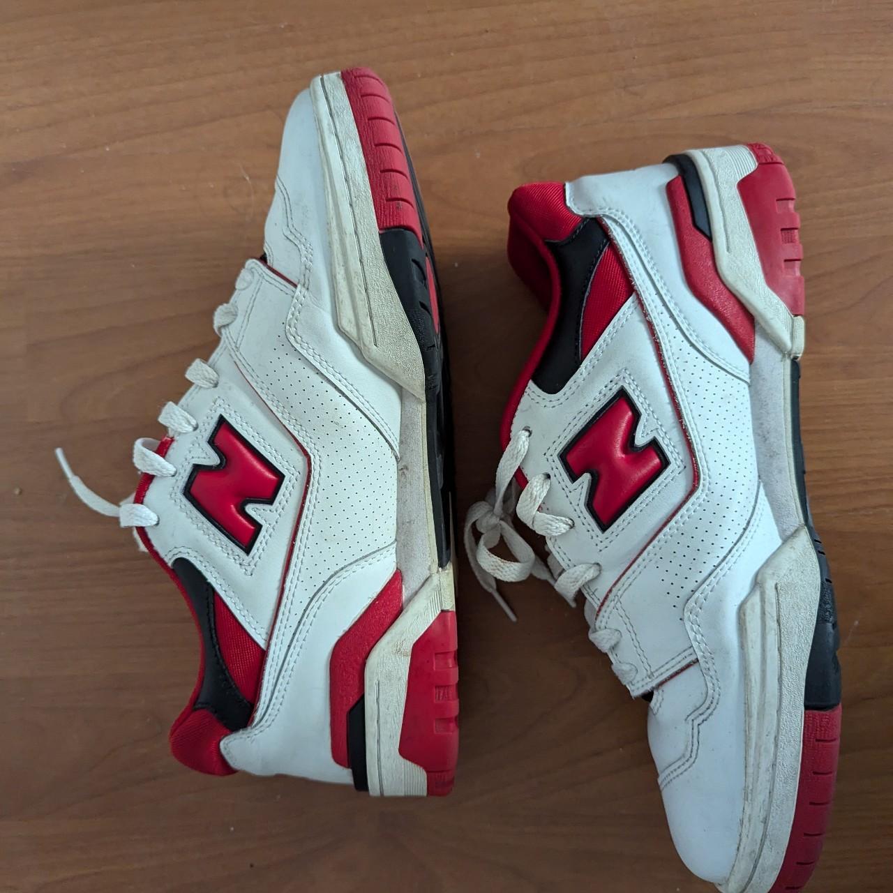 New balance 550 red UK 8.5 Depop