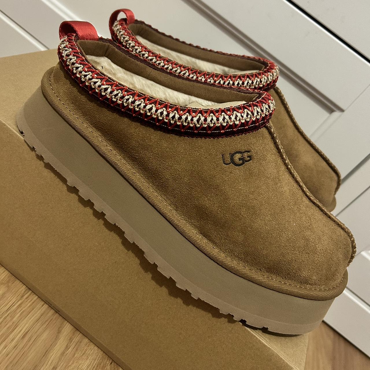 Ugg Tasman chestnut platform Brand new Size 6... - Depop