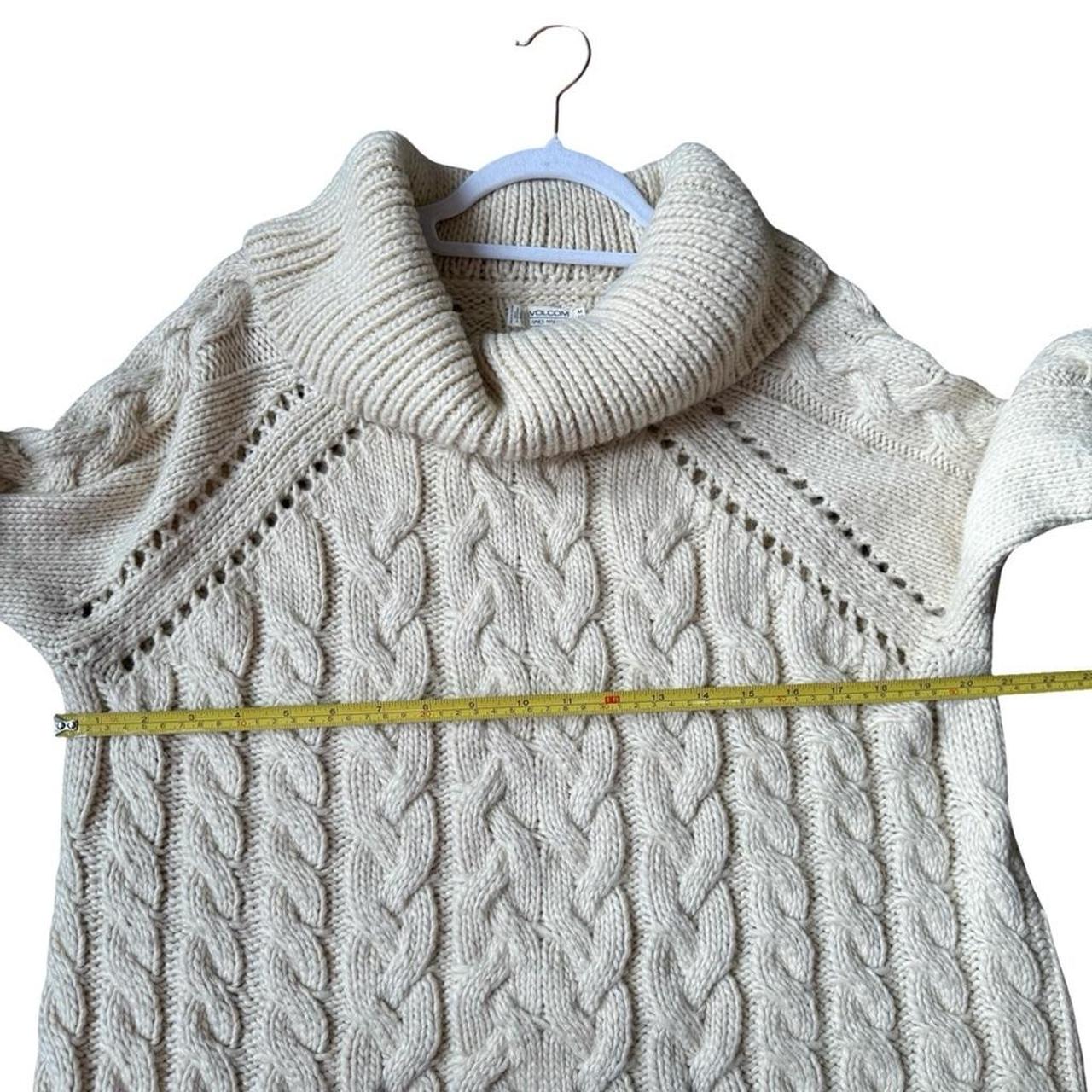 Volcom Women's Sweater - Cream - M – Volcom Cream… - image 4