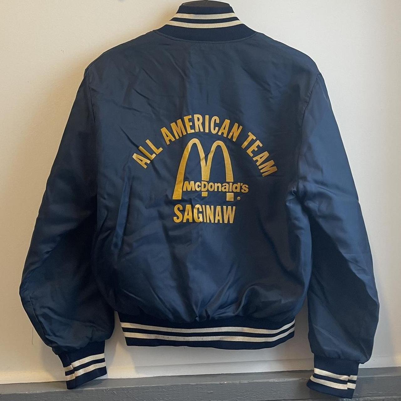 Vintage 1980’s McDonalds Uniform Bomber Jacket