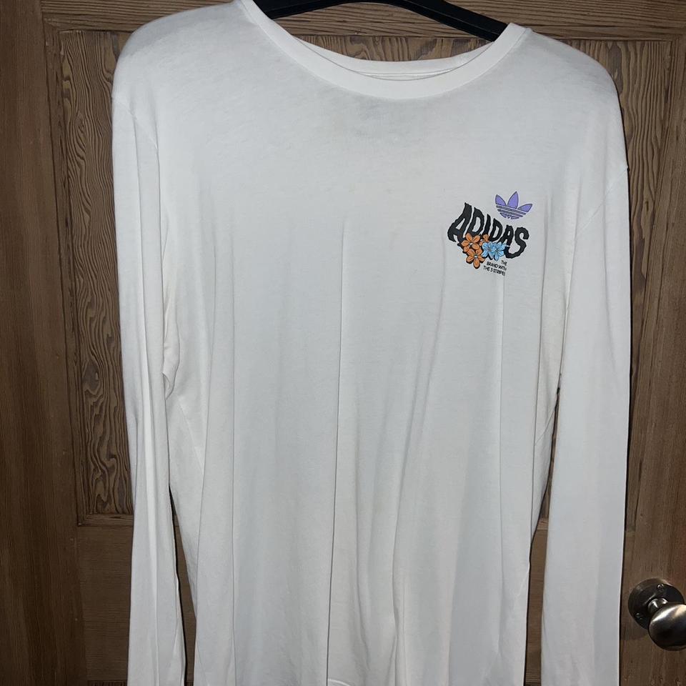 てっちゃん♡adidas Originals　激かわ♡　珍しいCOLORTシャツ Adidas Originals multicoloured t shirt | Depop