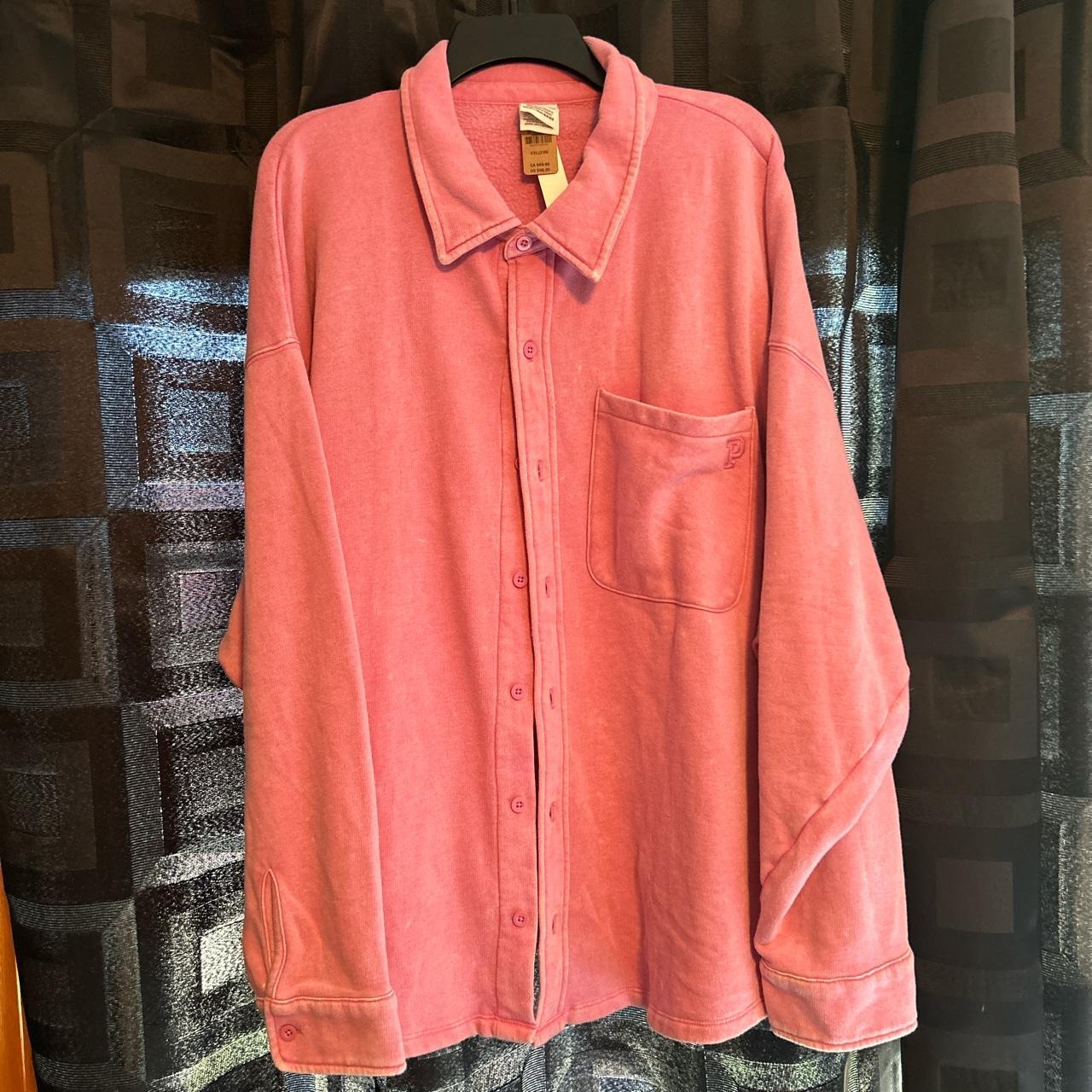 Victoria's Secret Women's Pink Shirt | Depop