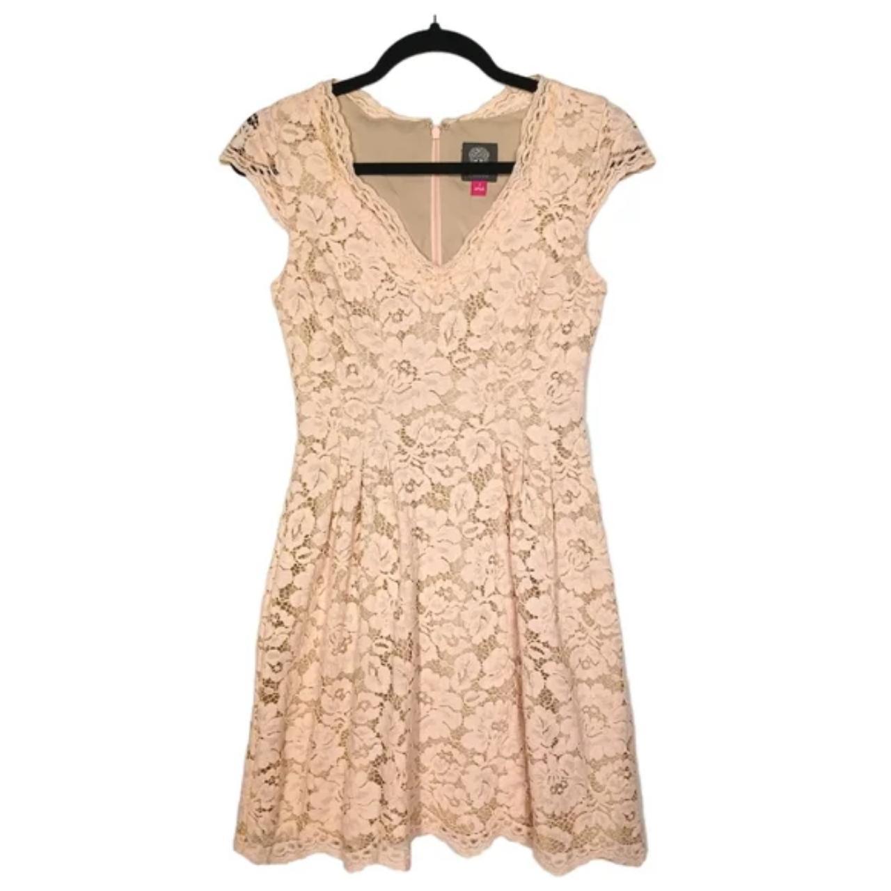 Vince camuto blush clearance dress