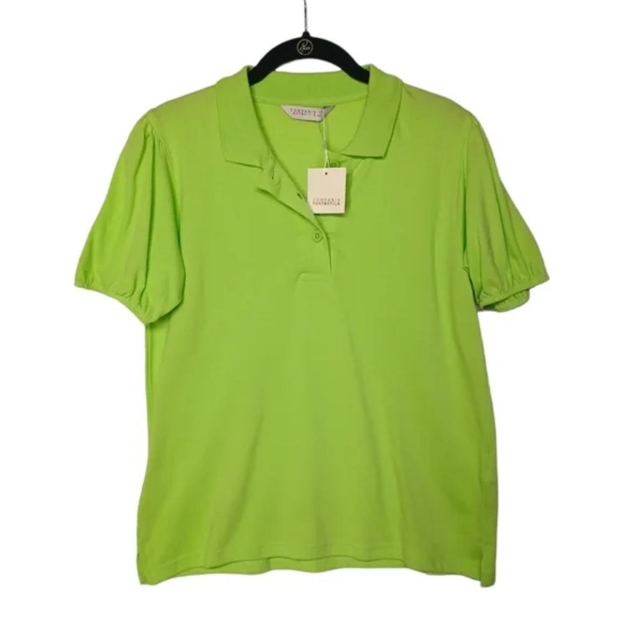 ModCloth Women's Green Poloshirts Depop