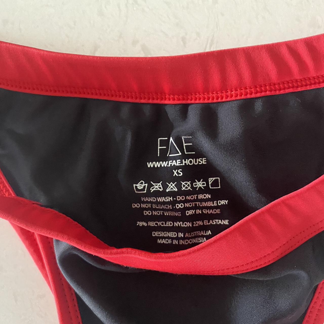 Women's Red and Black Bikiniandtankinibottoms Depop