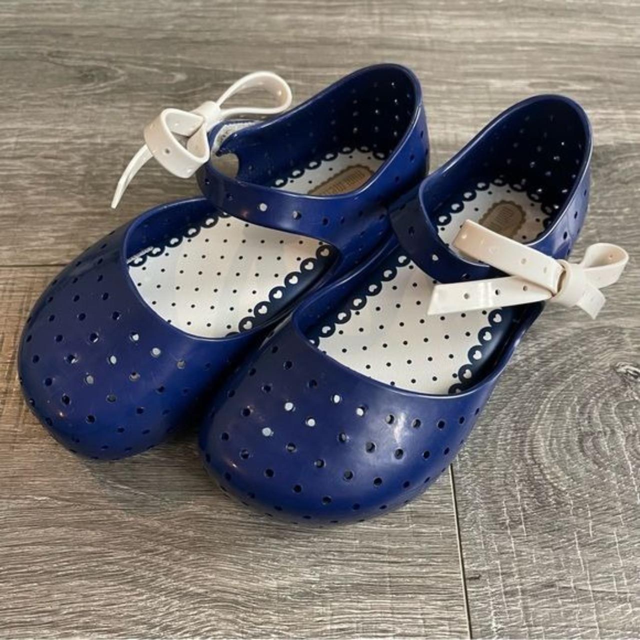 Navy mini melissa on sale shoes