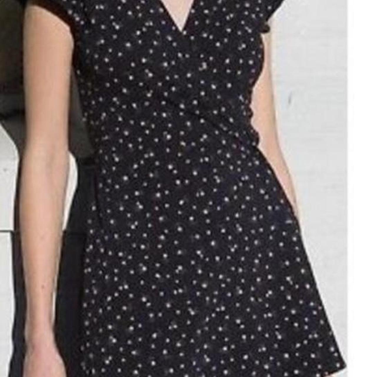 Brandy Melville floral wrap dress Depop