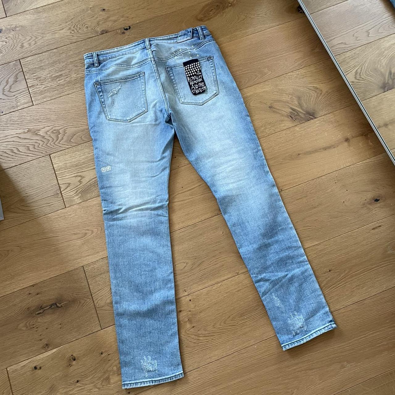 Ksubi Jeans in a light blue wash (33) RRP Depop