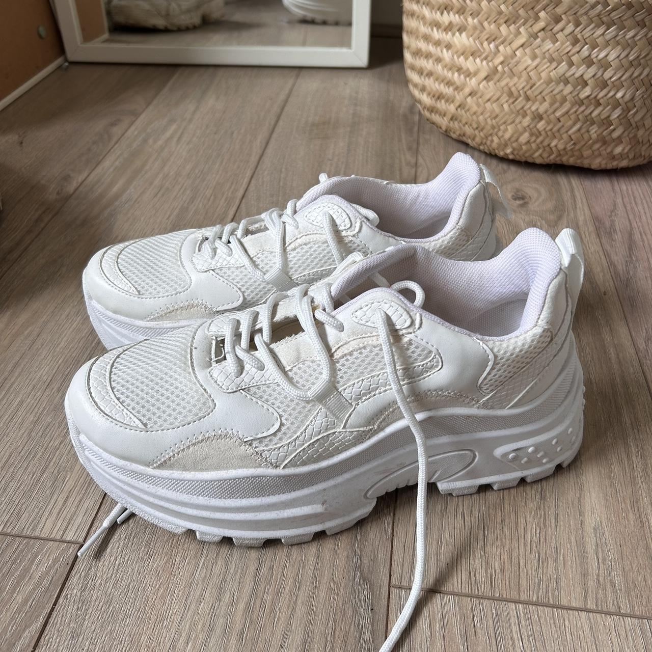 Topshop deals white trainers