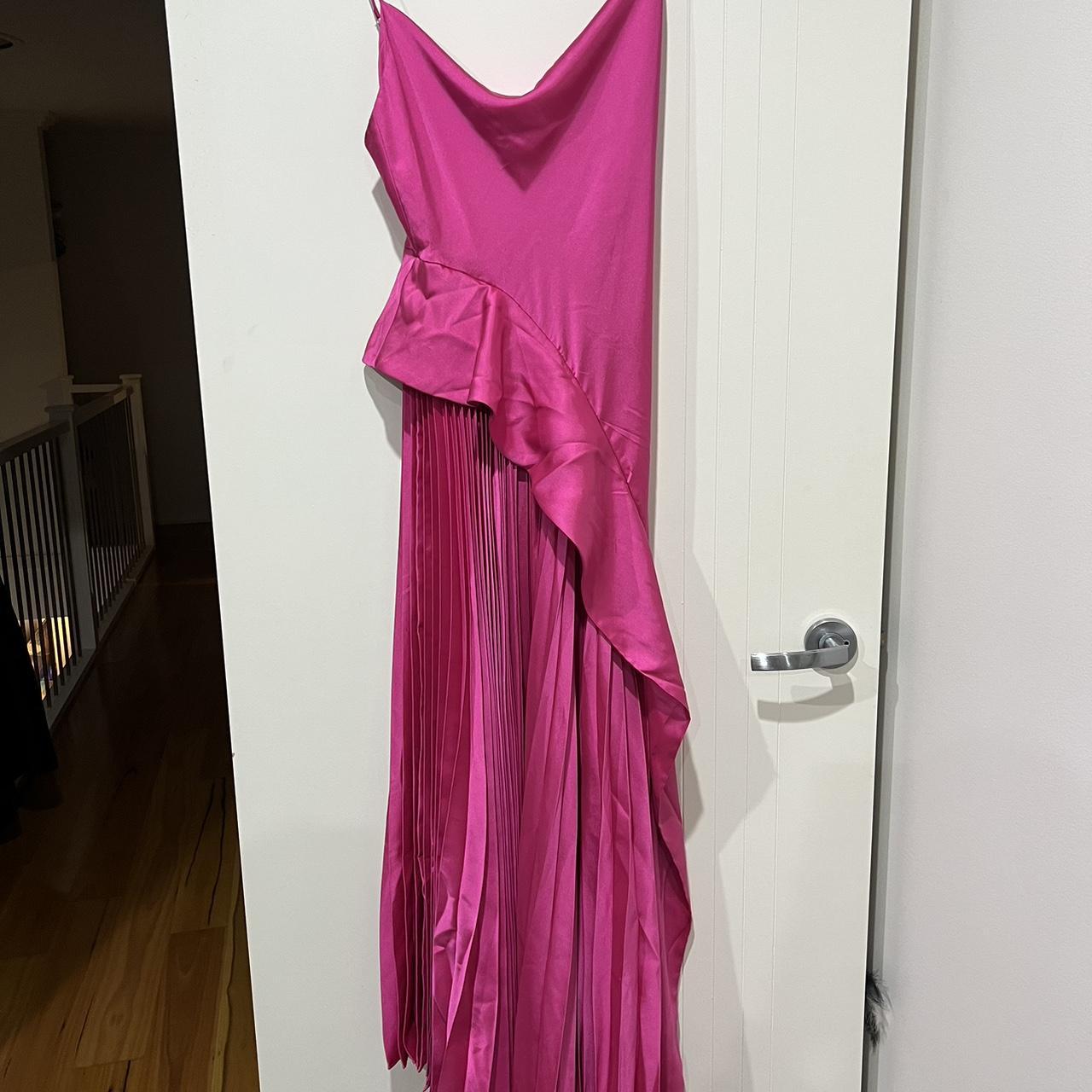 acler pink dress
