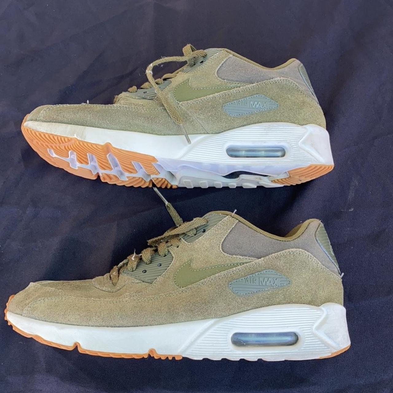 air max 90 green suede