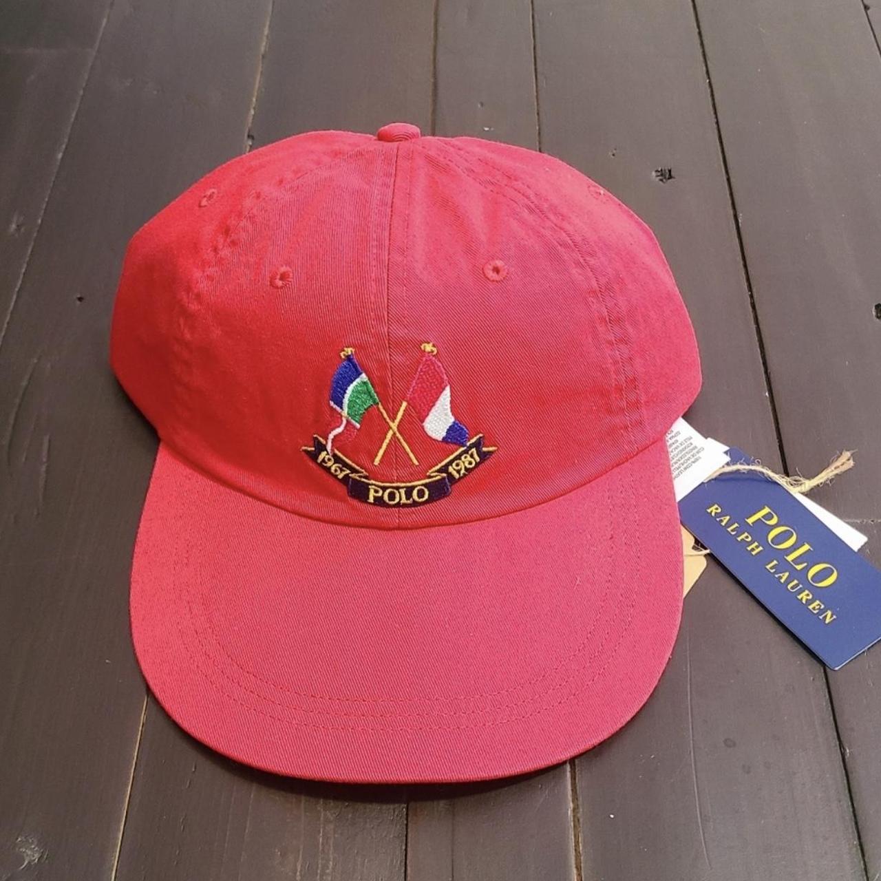 Polo cross flags hat best sale