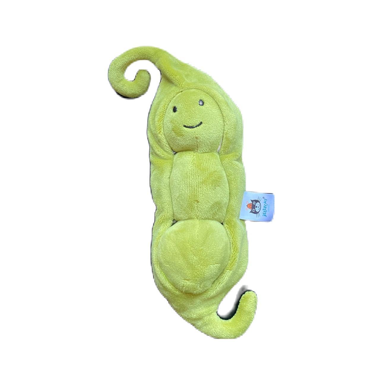 Jellycat vivacious vegetable pea plushie! Green and... Depop