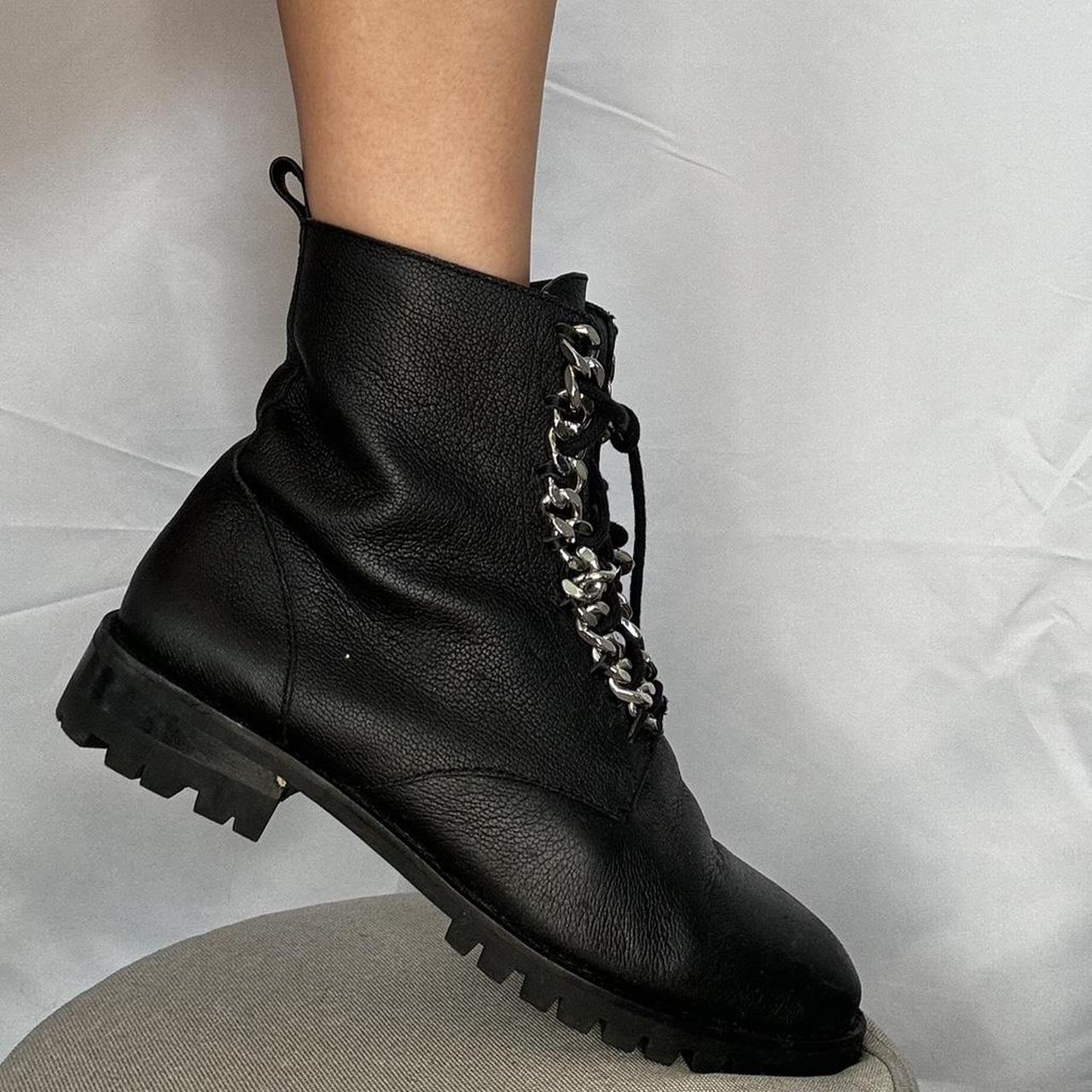 Rebecca minkoff combat boots shops