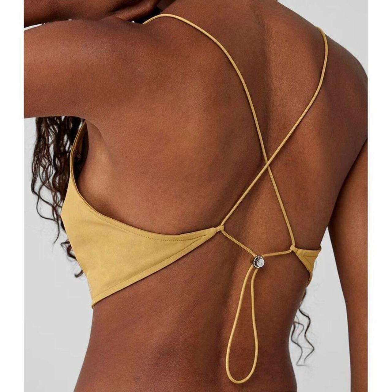 ブラジャー [Alo Yoga] Cropped Megastar Tank Cropped Megastar Tank - Chestnut | ALO