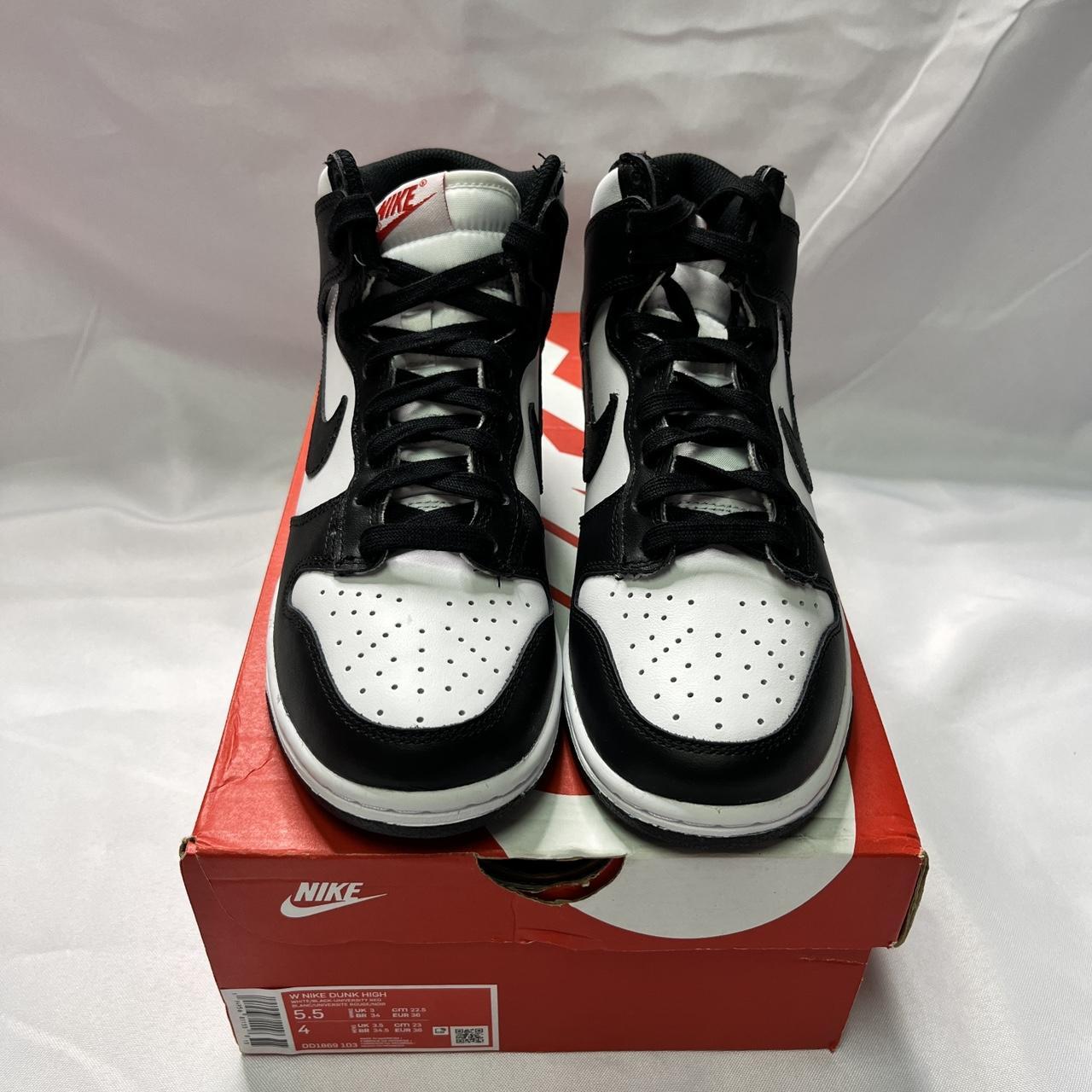 Women’s Nike Dunk High Panda - Black and...