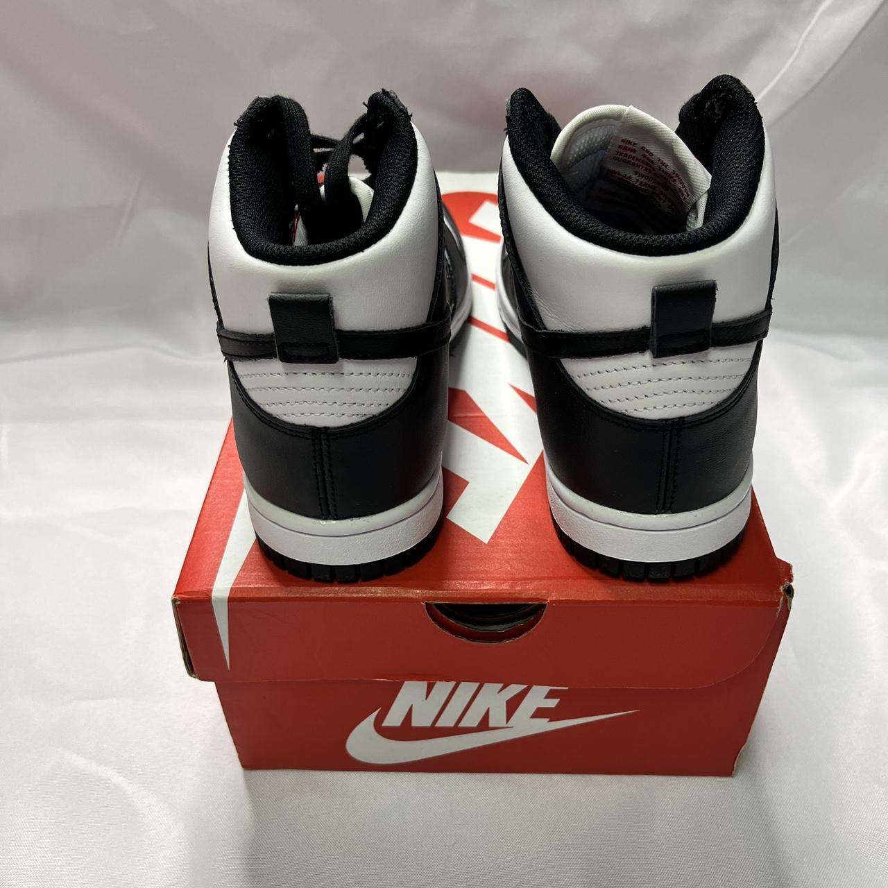 Women’s Nike Dunk High Panda - Black and...