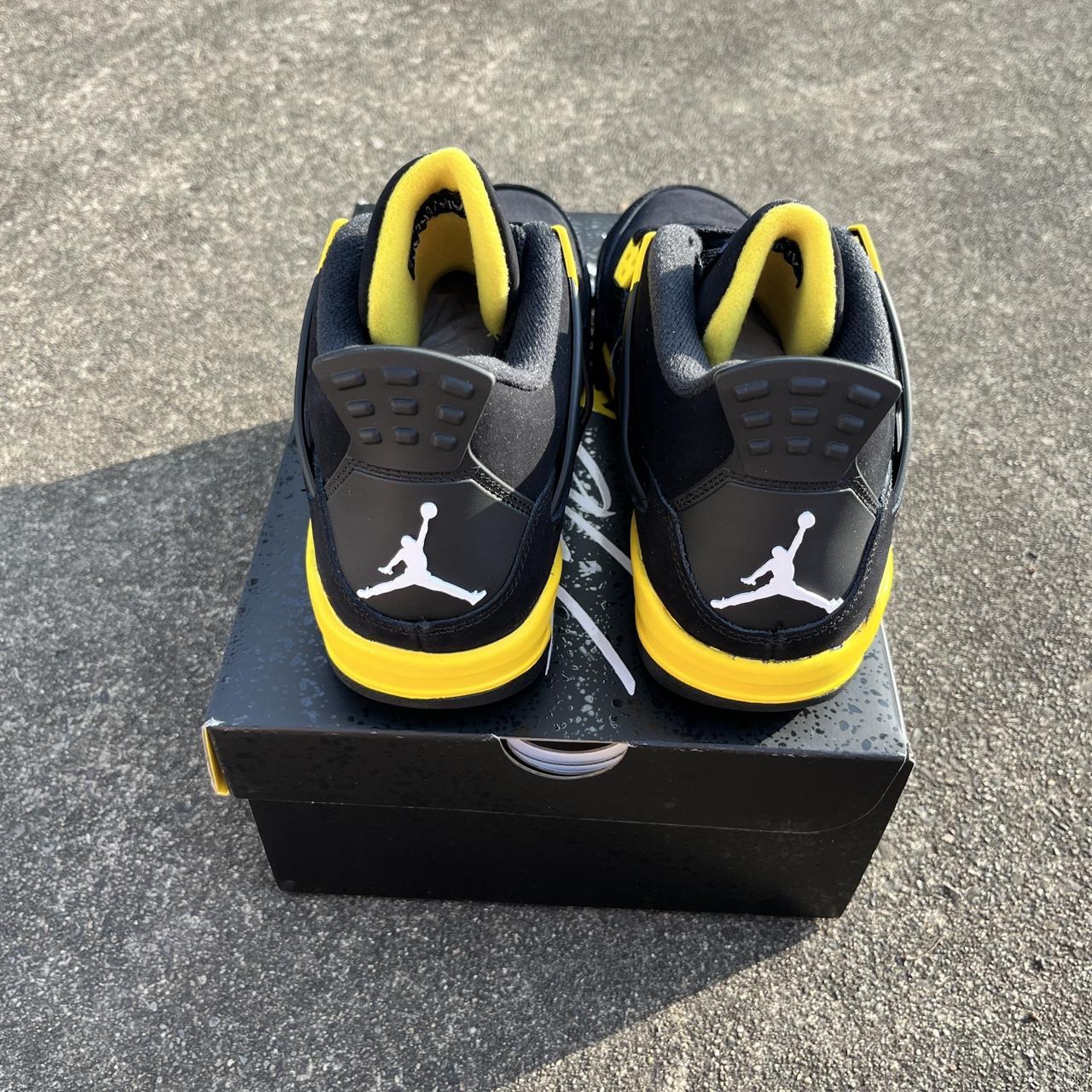Nike Air Jordan 4 Retro GS Thunder 408452-017 New in | Depop