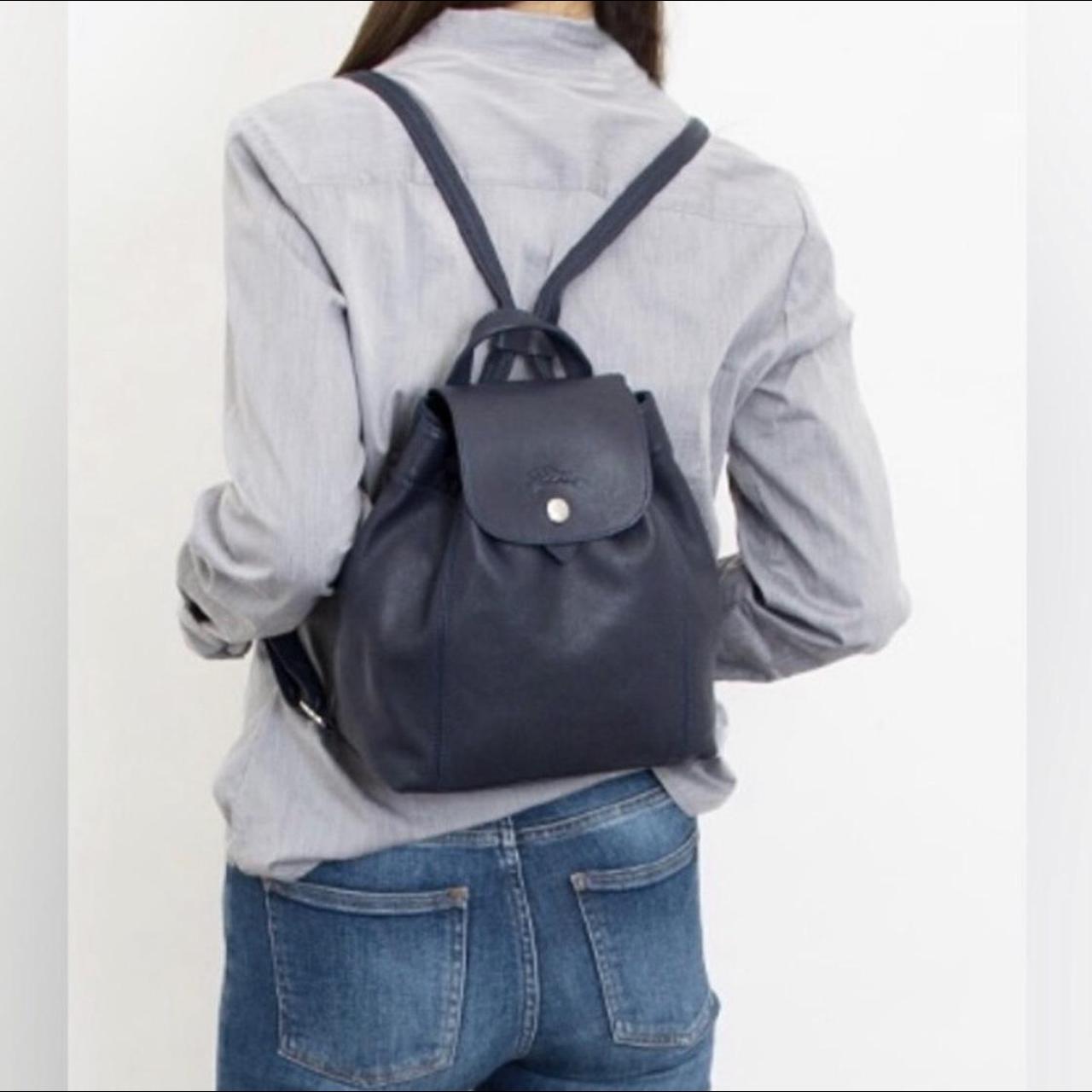 Longchamp backpack cuir best sale