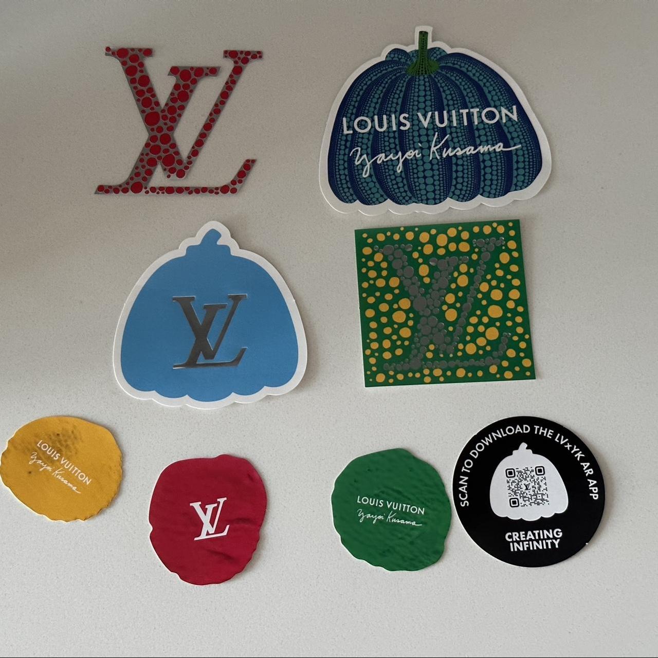 Louis Vuitton Stickers Depop