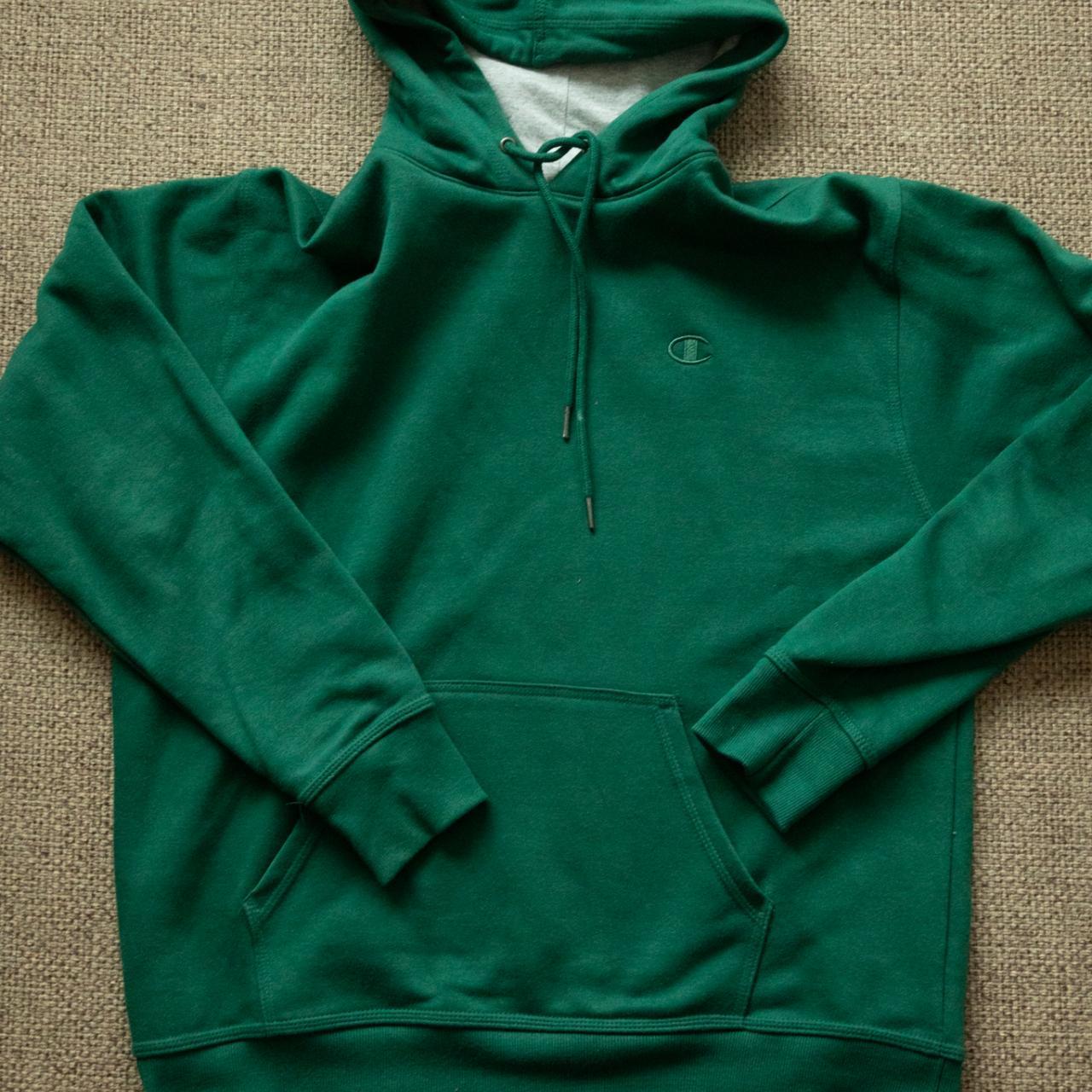 Emerald green champion sweater instagram hotsell