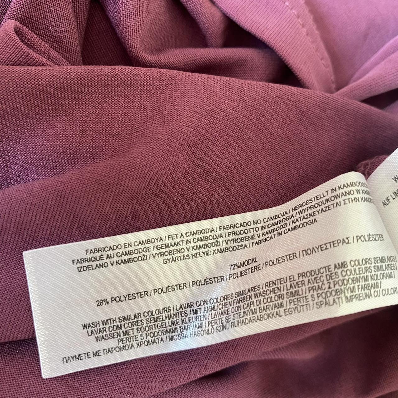 Primark plum slip on flowy dress Size S / fits... Depop