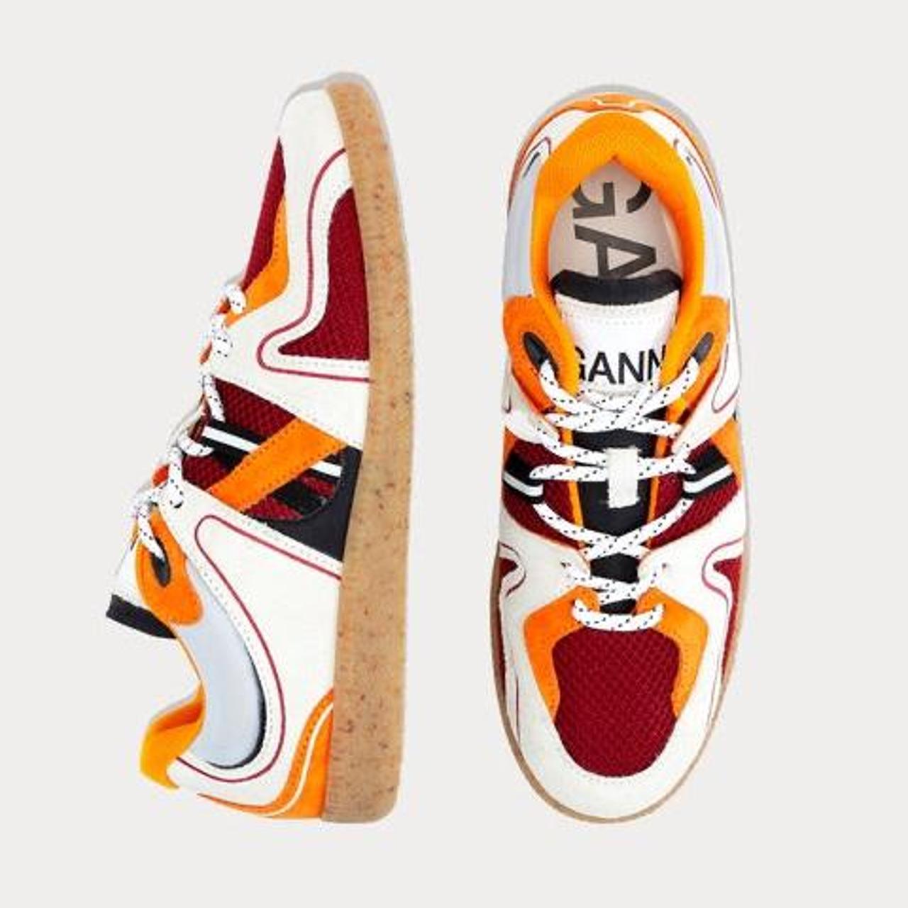 ☆送料・関税込☆GANNI★SPORTY MIX SNEAKERS★スニーカー★ GANNI Sporty Mix Retro Lowtop Women's Sneaker Shoe