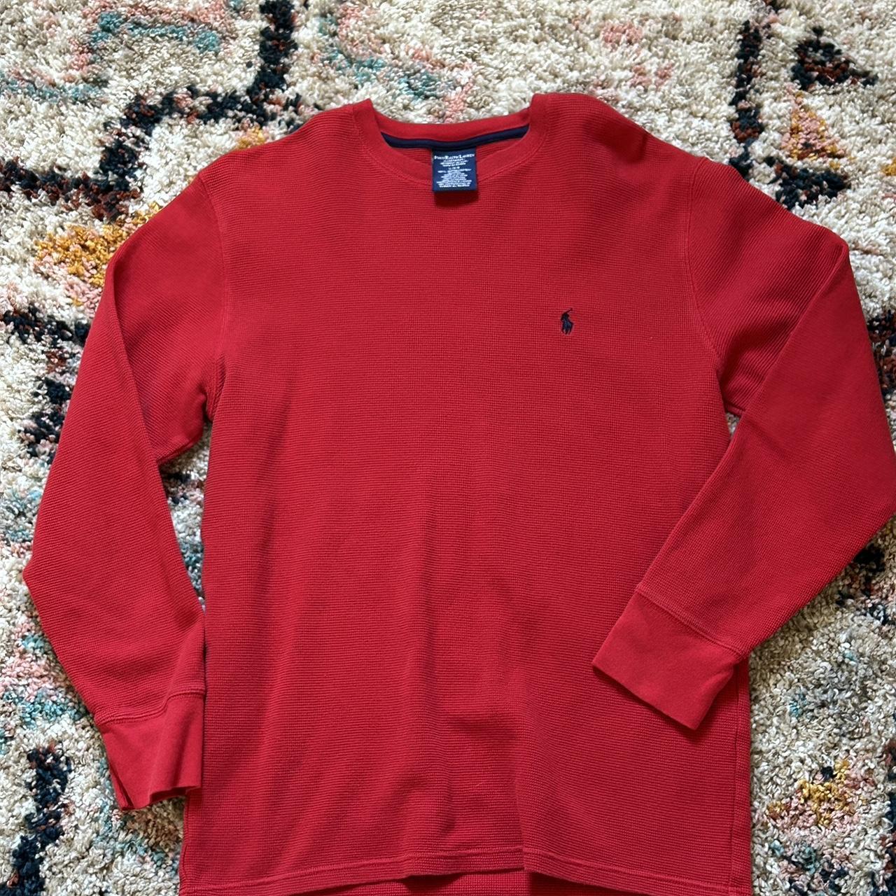 Polo Ralph Lauren Longsleeve “Sleepwear” Shirt Size... - Depop