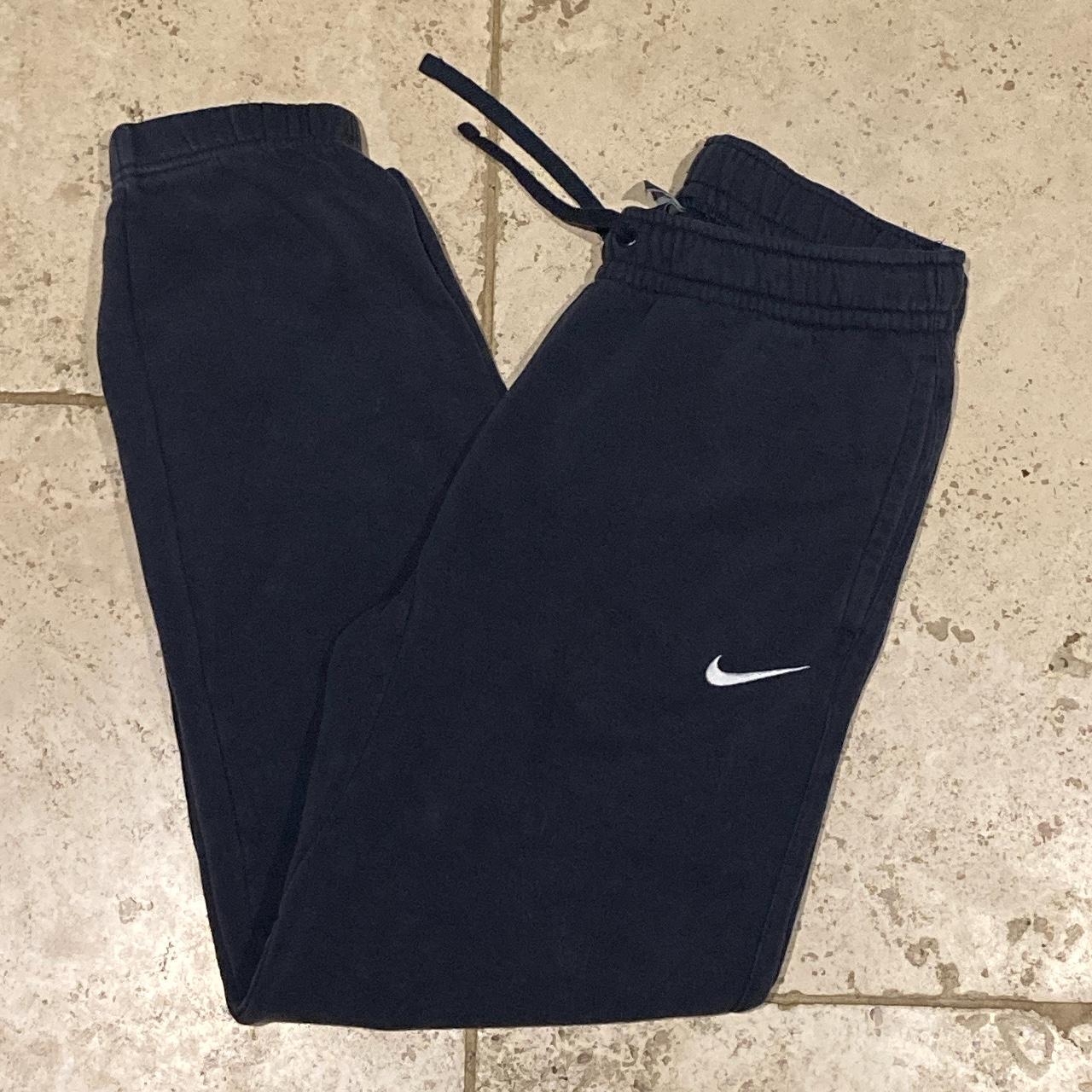 Vintage navy nike baggy joggers Size small - Nike... - Depop