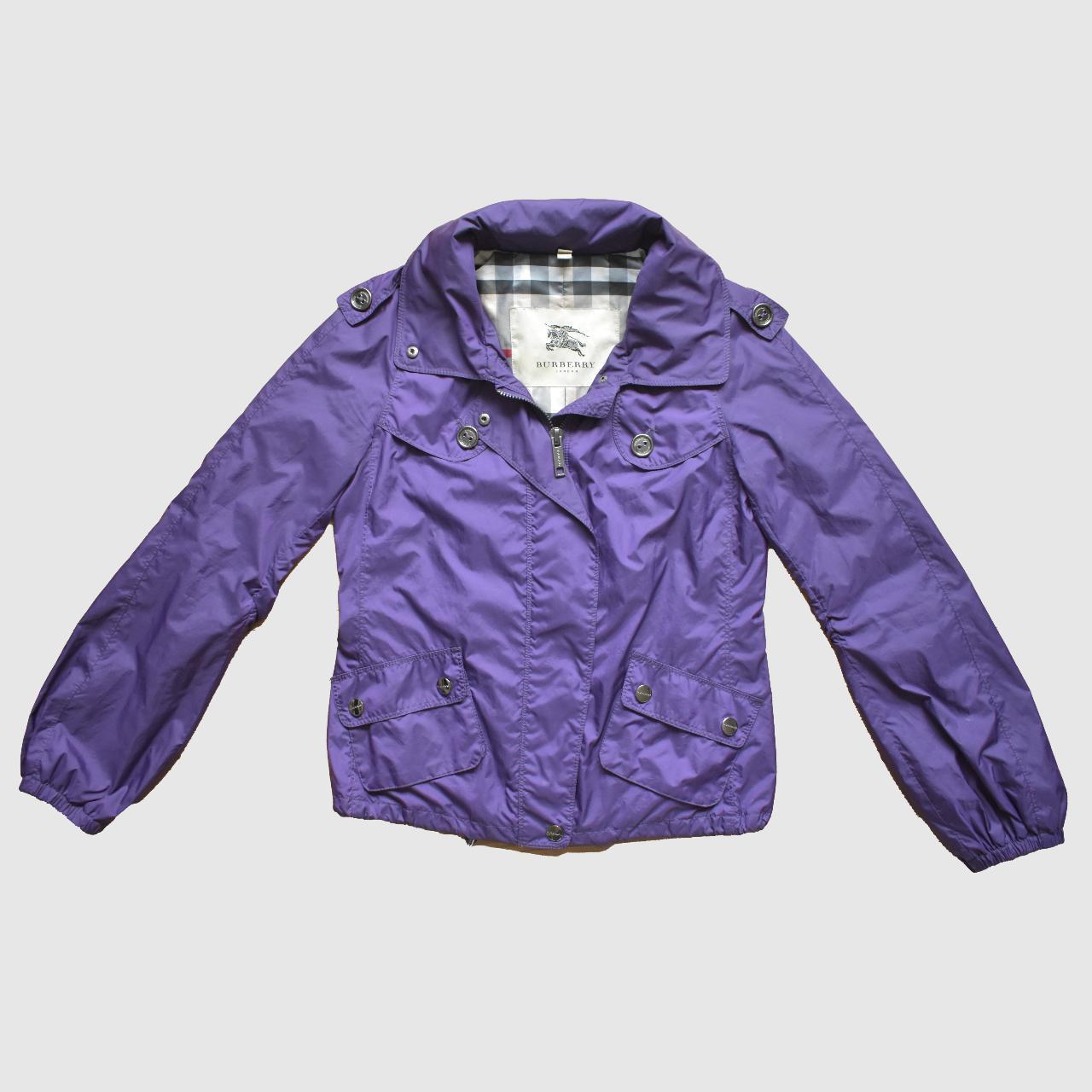 Burberry rain best sale jacket women's