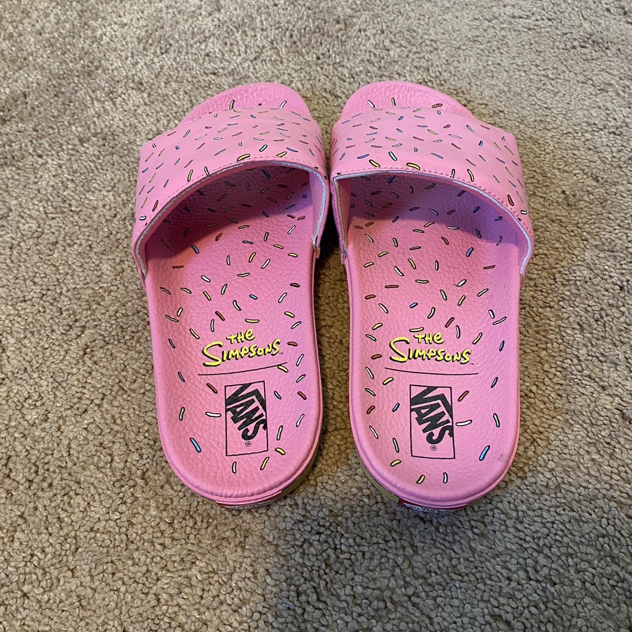 Vans x The Simpsons Donut Slides. Just a little too... - Depop