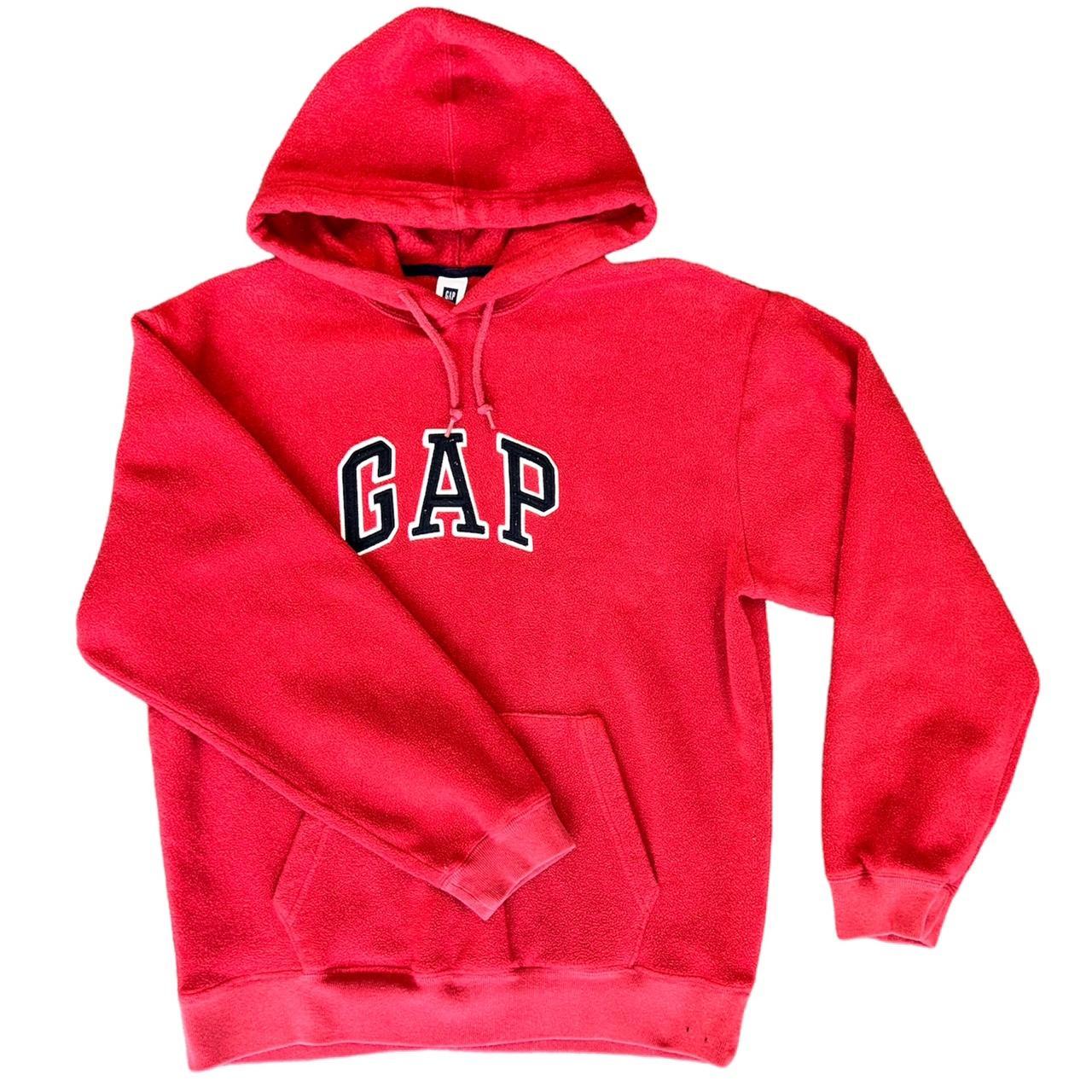 Gap Women's Red Sweatshirt Depop