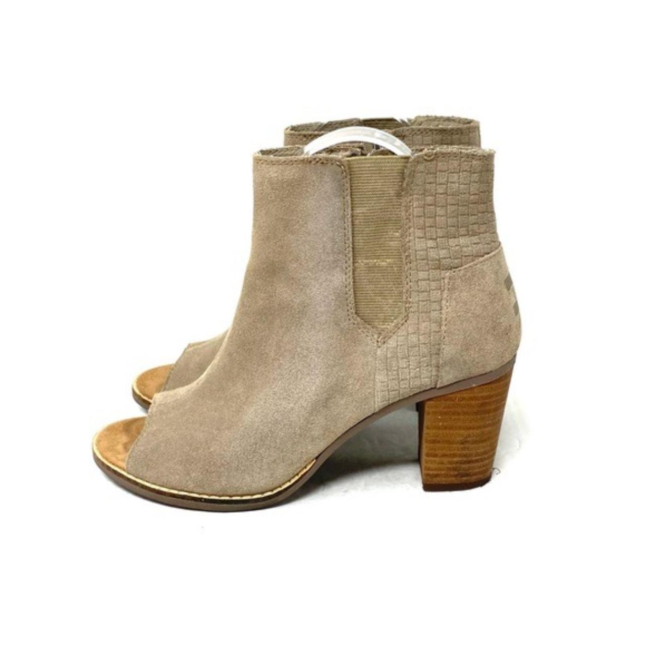 toms cleo boot tan