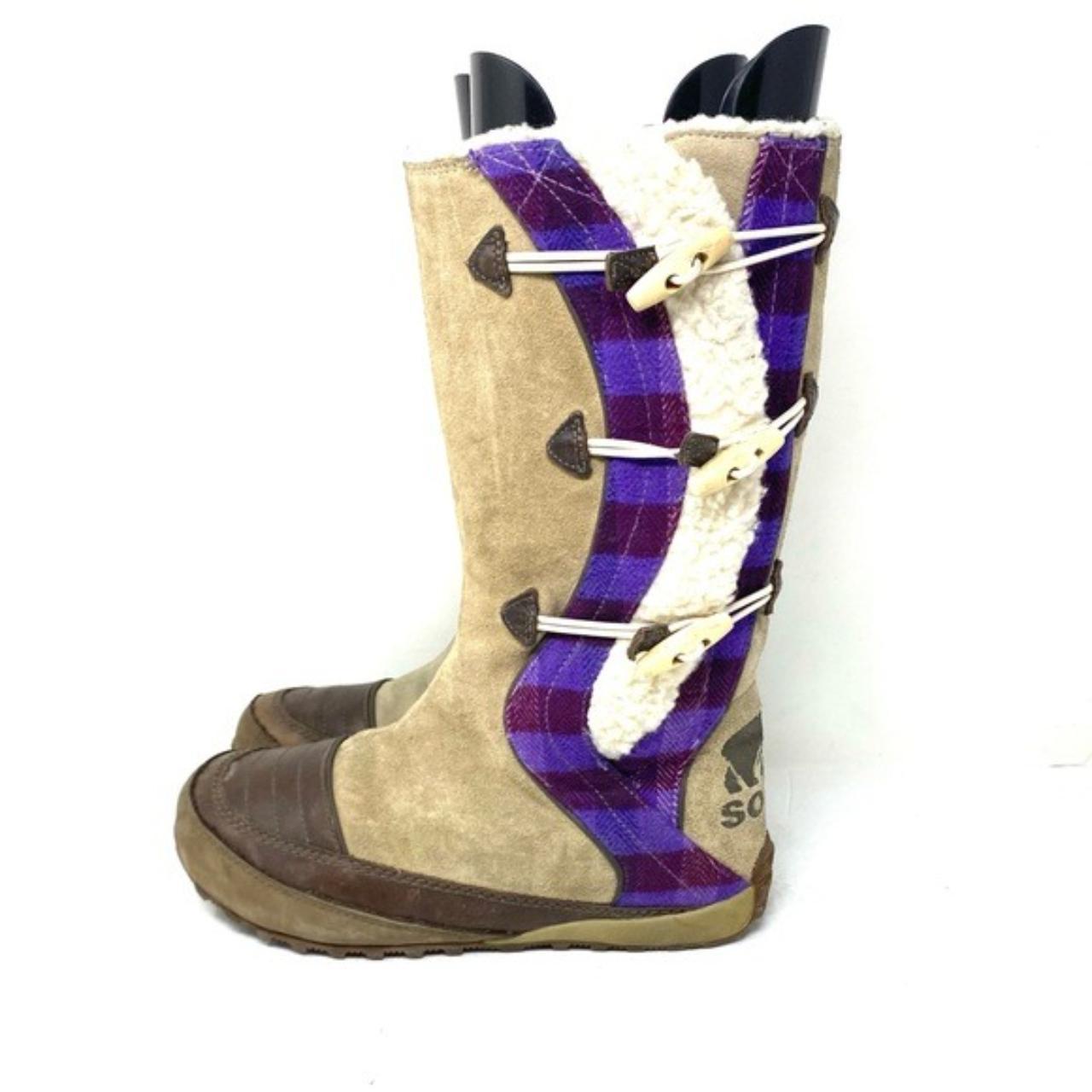 sorel tall leather boots