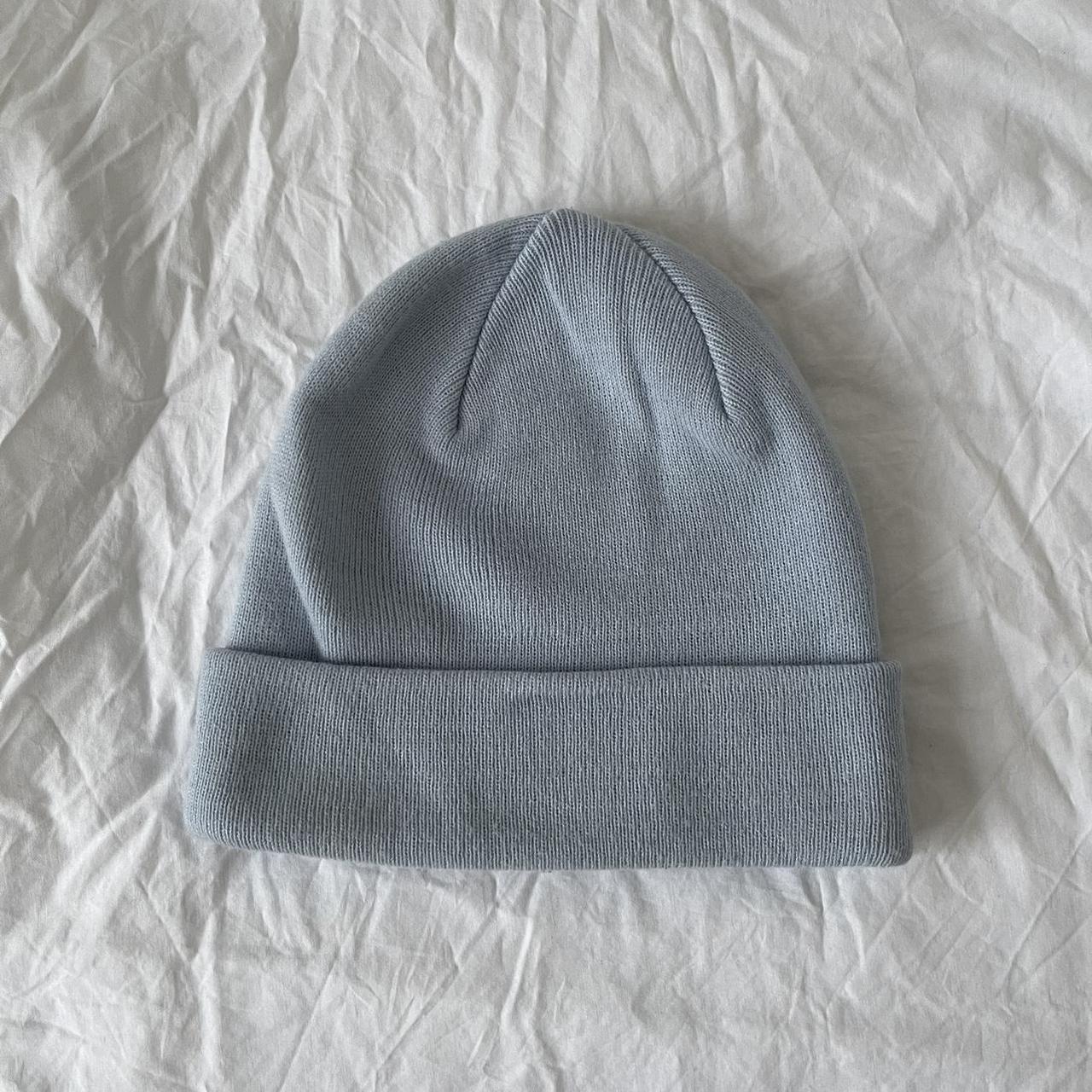 Louis Vuitton blue beanie Worn once Open to offers - Depop