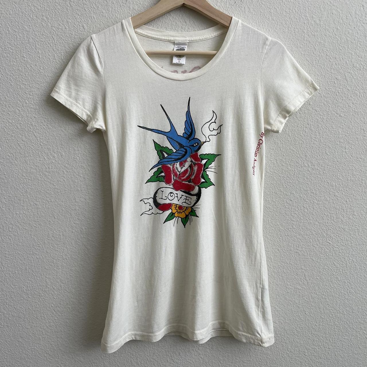 ed hardy bird shirt
