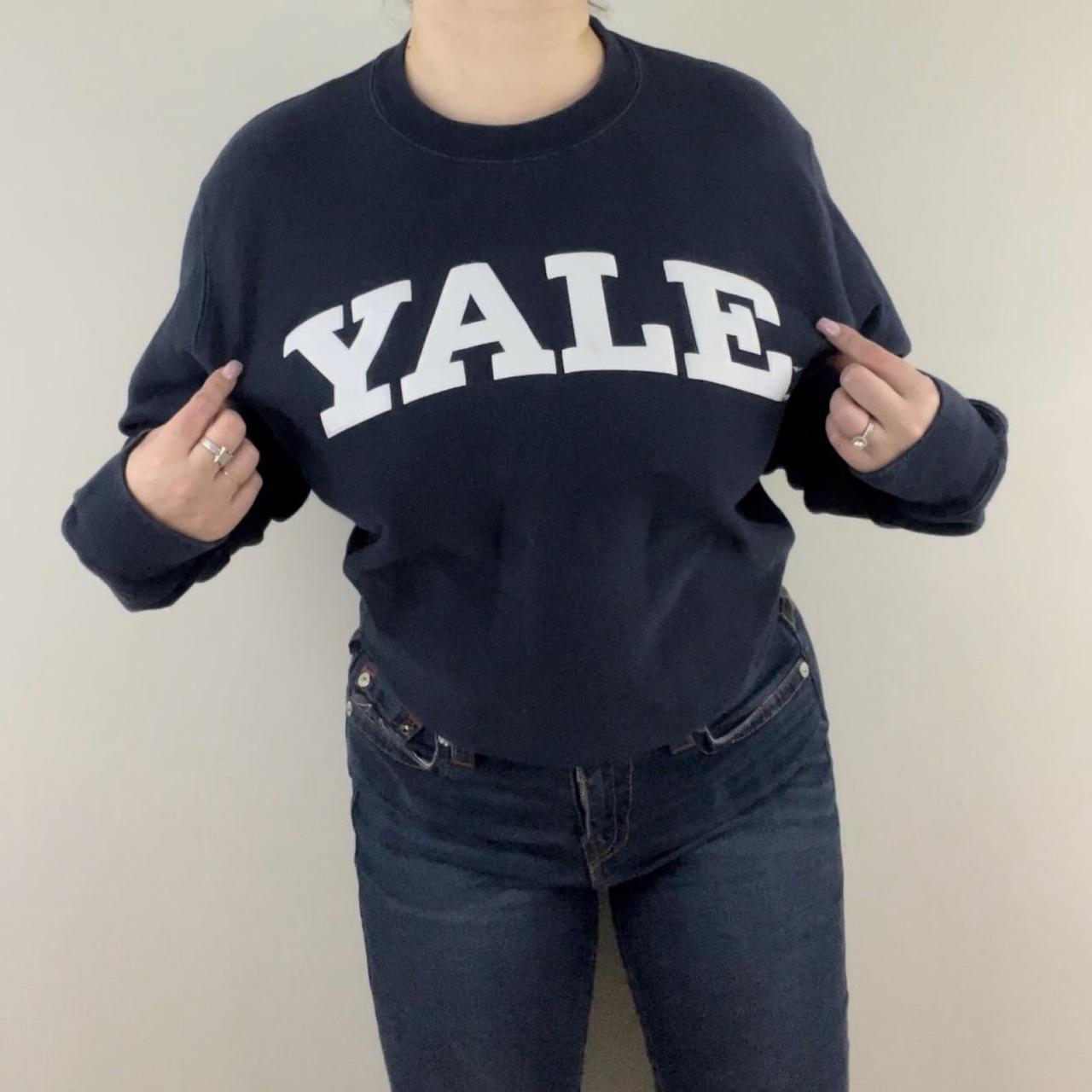 Yale sweatshirt vintage hot sale