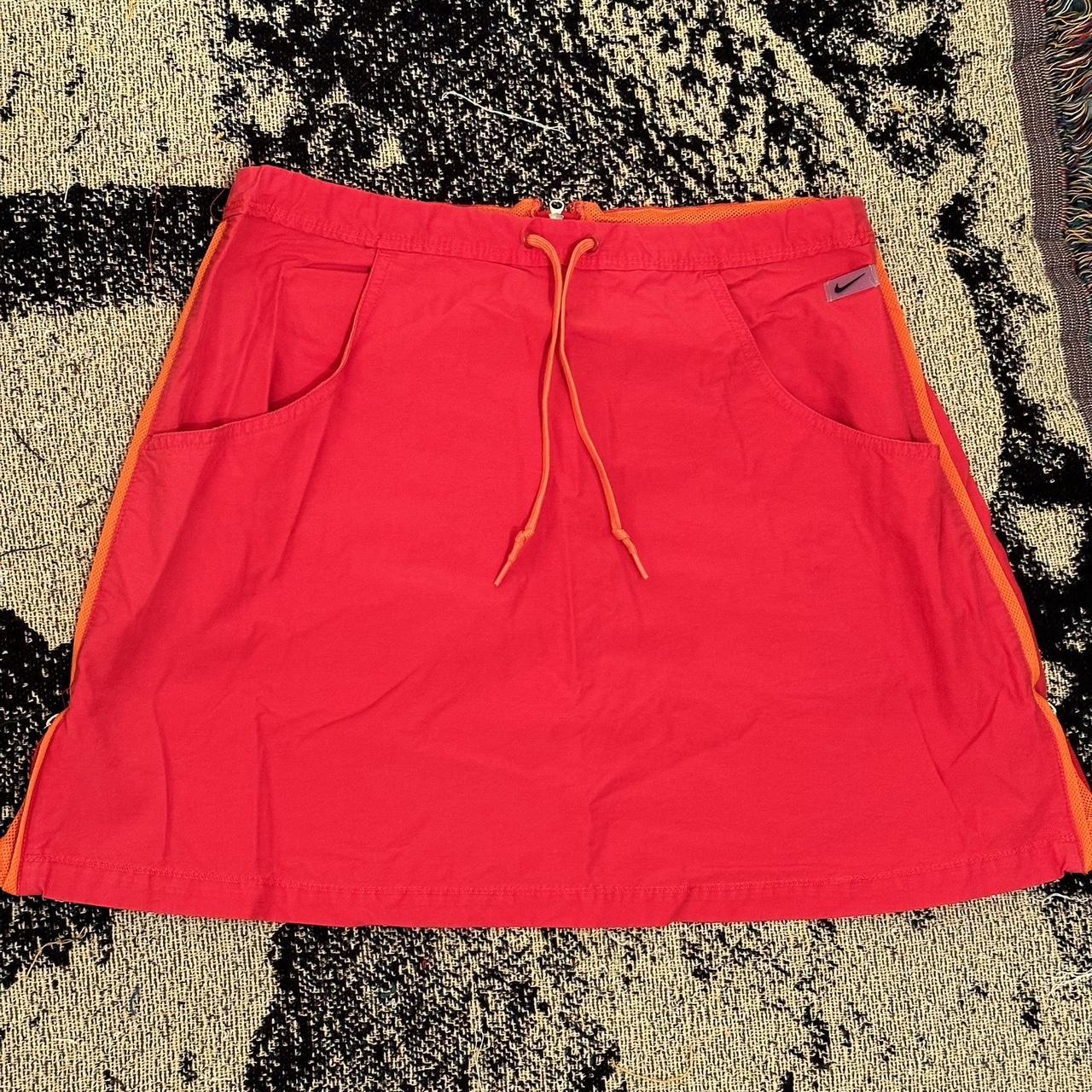 Nike Women's Red Skirt Depop