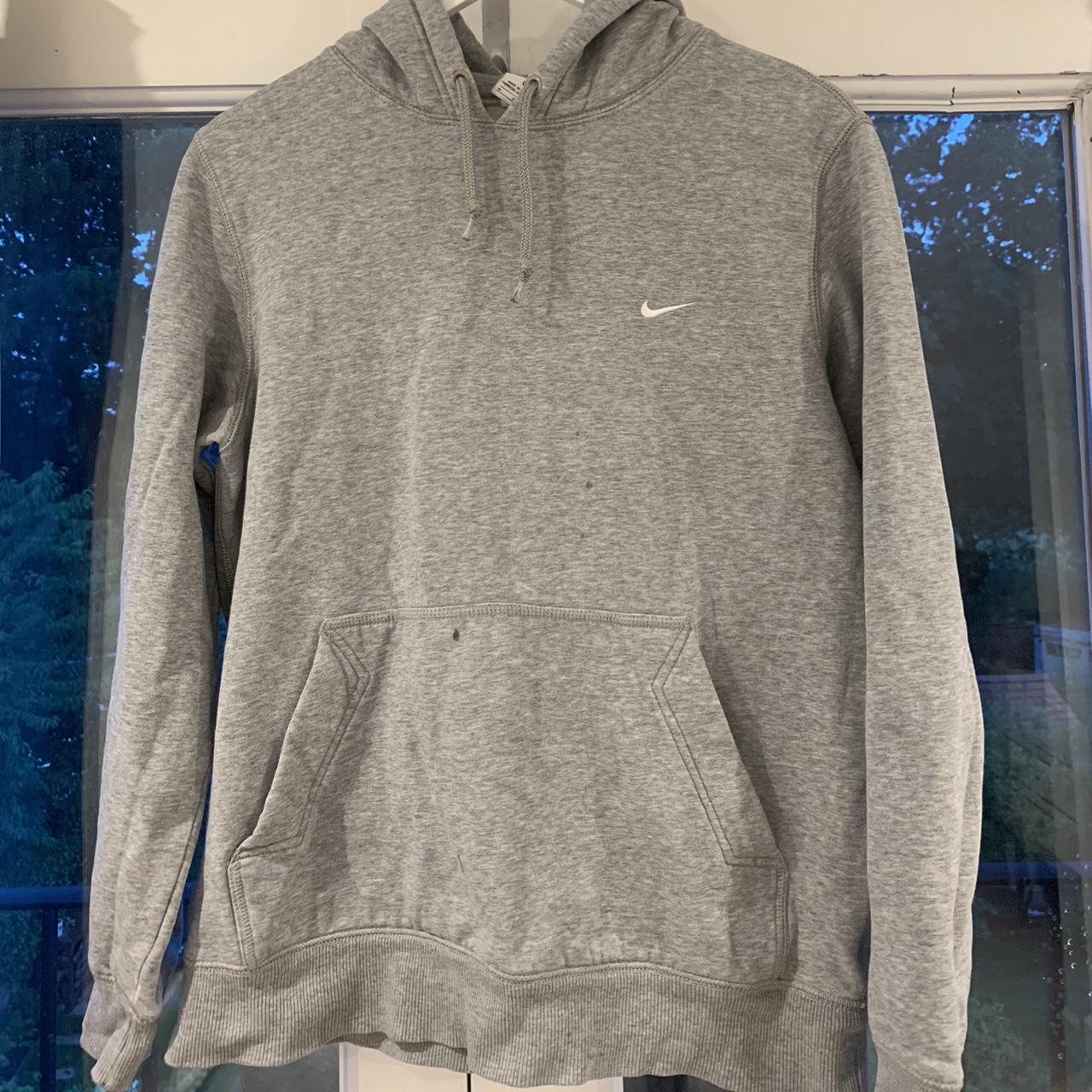 vintage grey nike 49ers hoodie, size S. great - Depop