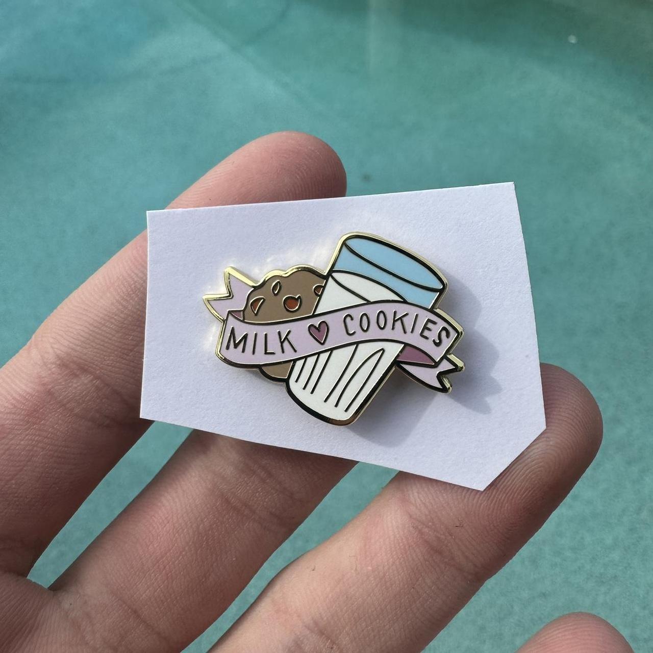 Melanie Martinez Milk And Cookies Enamel Pin Depop