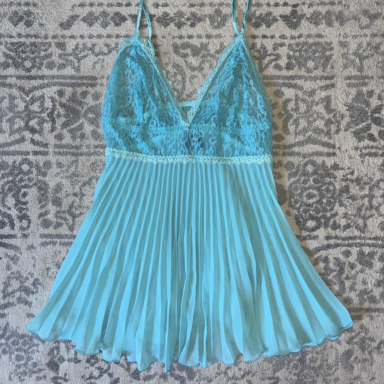 Dreamy blue babydoll lingerie - Depop