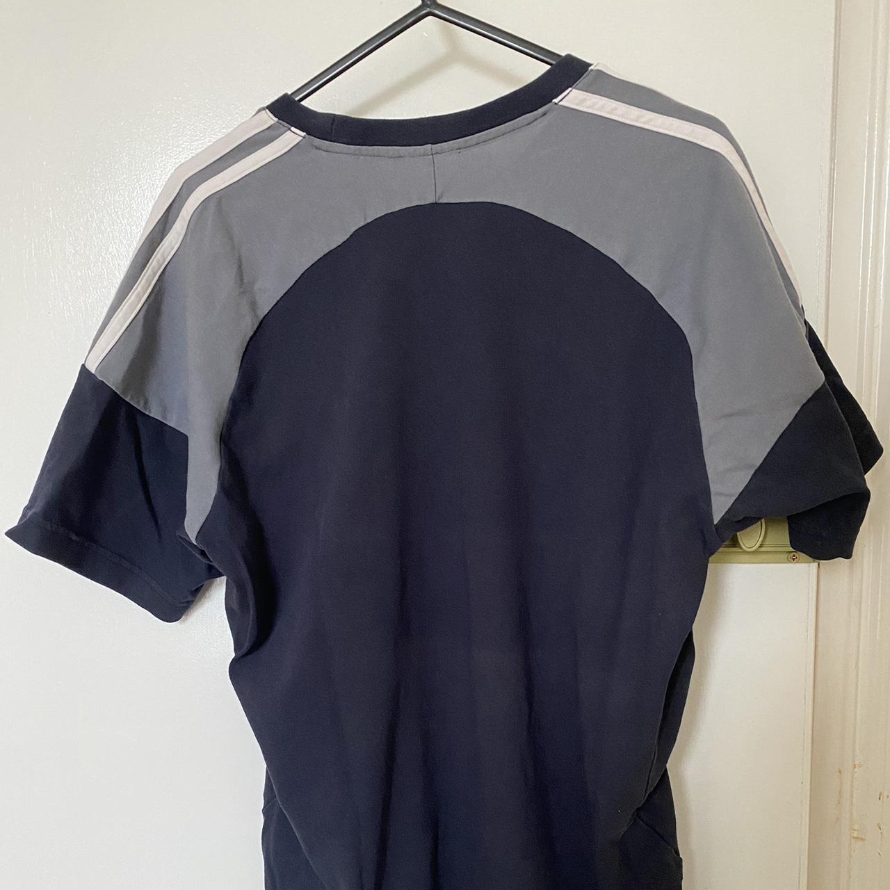 Adidas Men's Navy T-shirt | Depop