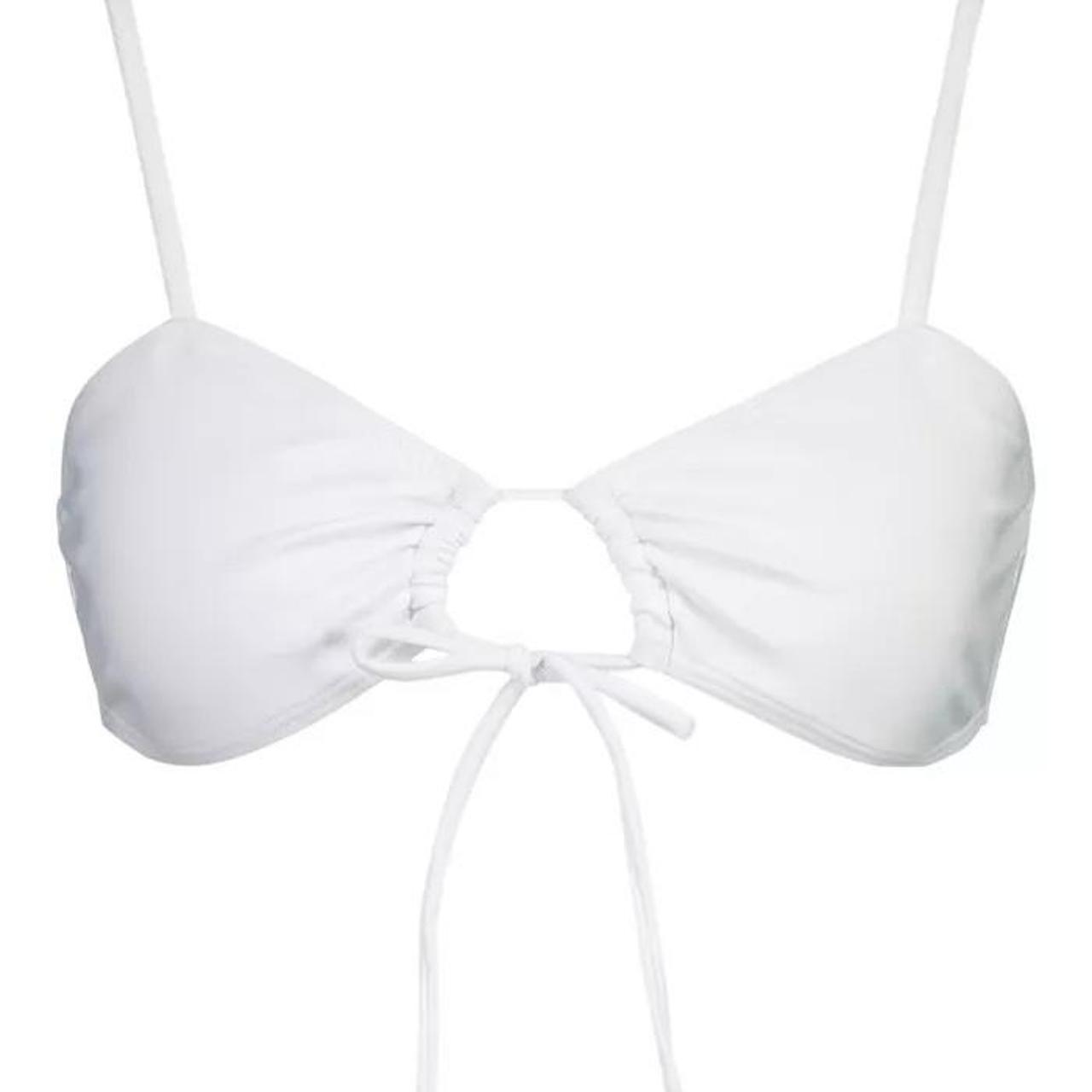 Boohoo, Tops, Boohoo White Bralette Top